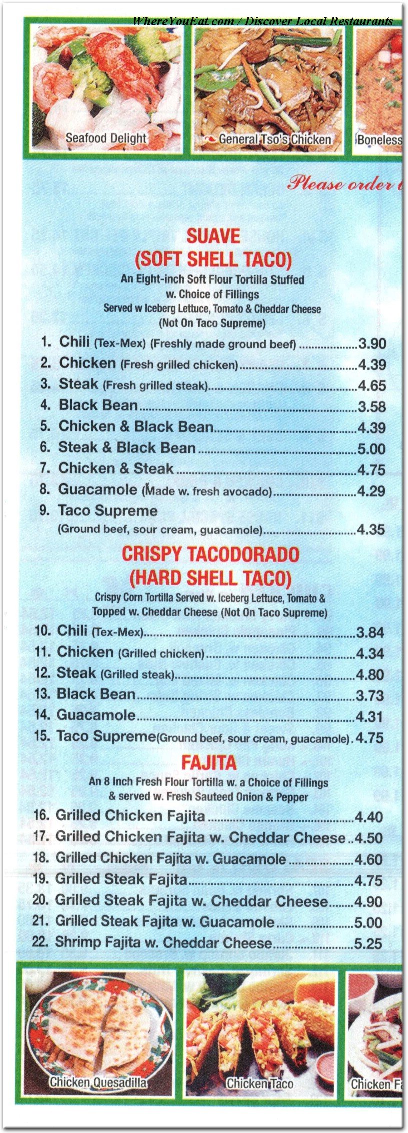 menu 4